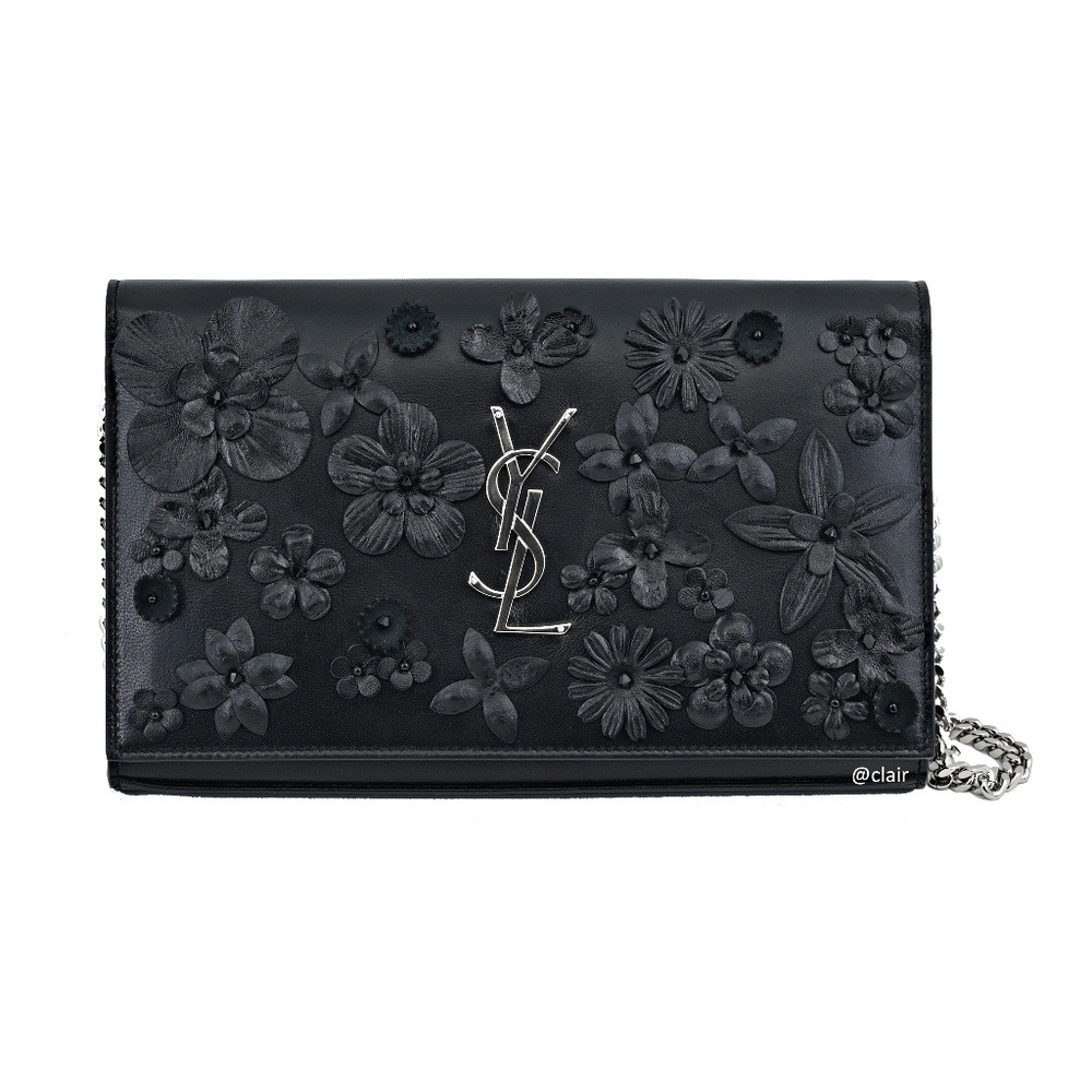 New Saint Laurent Medium Monogram Kate WOC - Picture 1 of 7